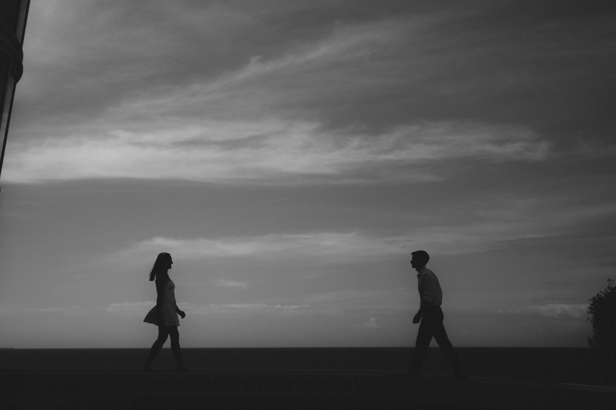 Wedding couple on a Guam beach photographed by Stel Star