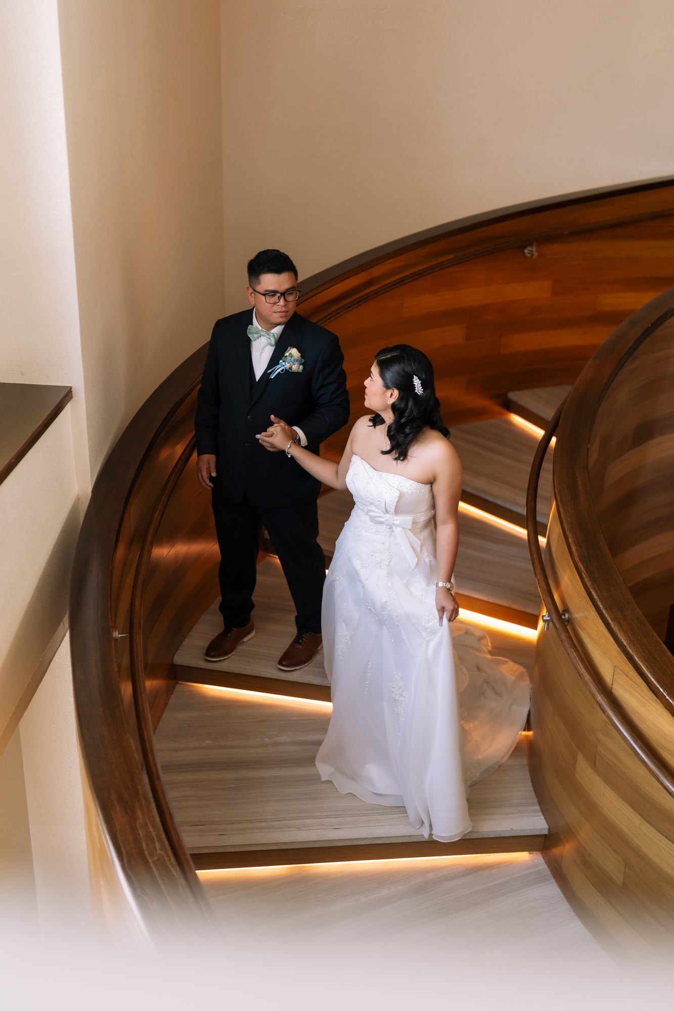 Reception toast at a Guam wedding